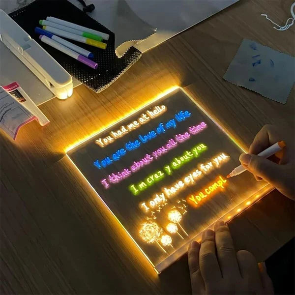 🎄Christmas Sale 49% OFF ✨LED Acrylic Board with Colors🎨