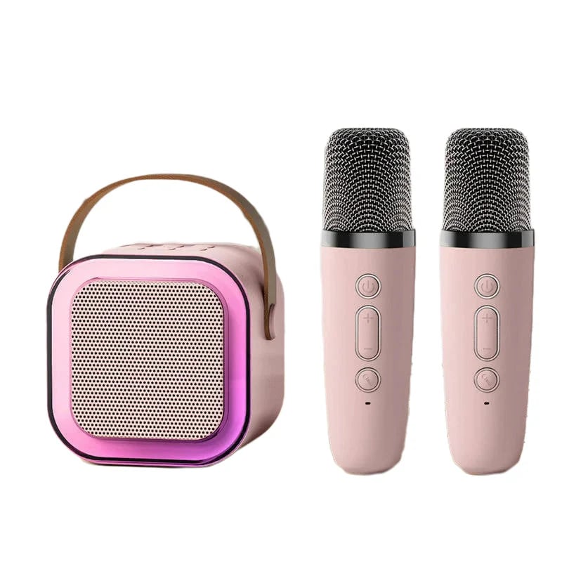 🎶Mini Karaoke Machine with Wireless Microphones🎶🎤