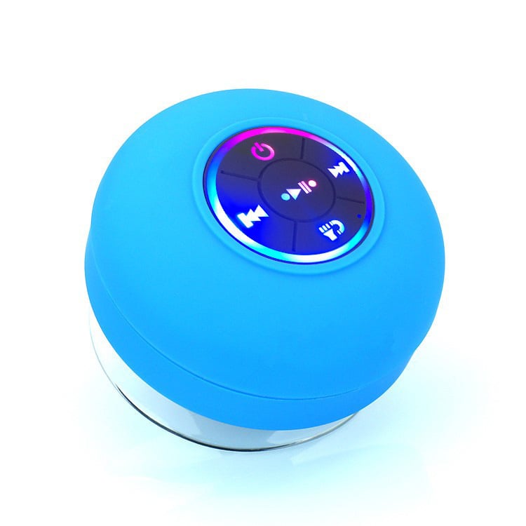 Last Day 49%OFF - 🎄Bathroom Waterproof Wireless Bluetooth Speakers with LED Light