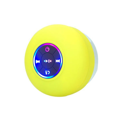 Last Day 49%OFF - 🎄Bathroom Waterproof Wireless Bluetooth Speakers with LED Light